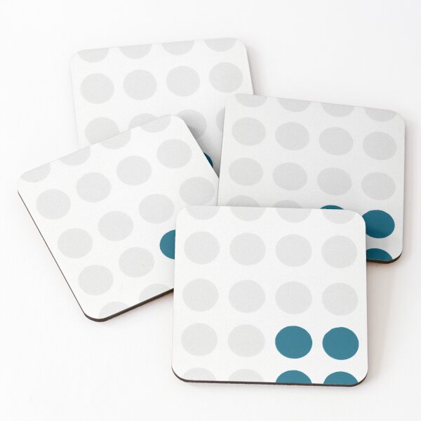 Item preview, MCM dot grid - blue designed and sold by Berkley Studio.