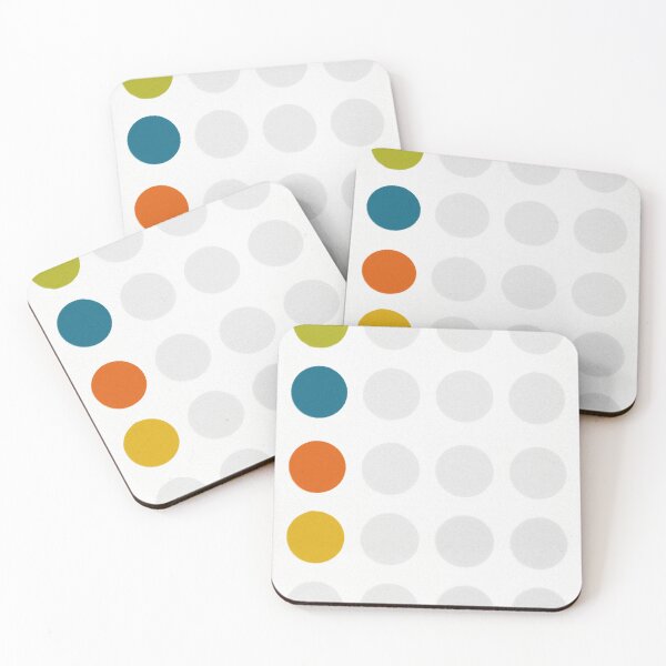 Item preview,  dot grid - multicolor sidelines designed and sold by Berkley Studio.