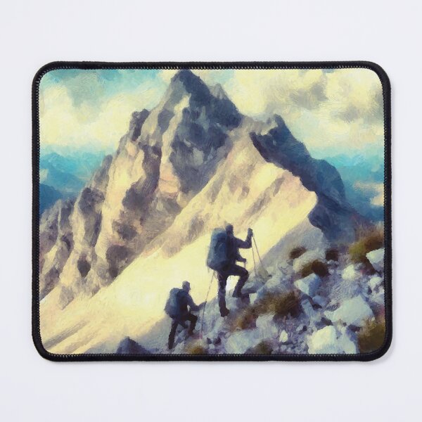 Item preview, Mountain Climbing Scene designed and sold by badguyduh.