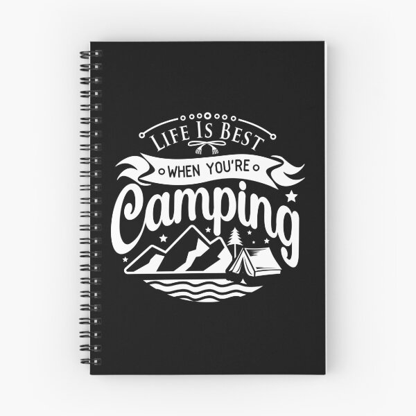 Item preview, LIFE IS BEST WHEN YOU'RE CAMPING designed and sold by Moroccan lions Outfitters ⭐️⭐️⭐️⭐️⭐️.