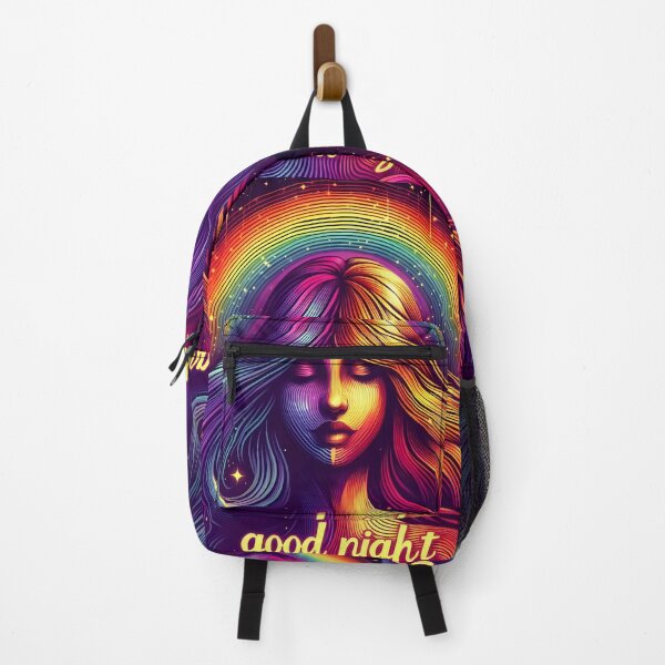 Item preview, Celestialpunk woman "Good night" designed and sold by AI-Only Creations.