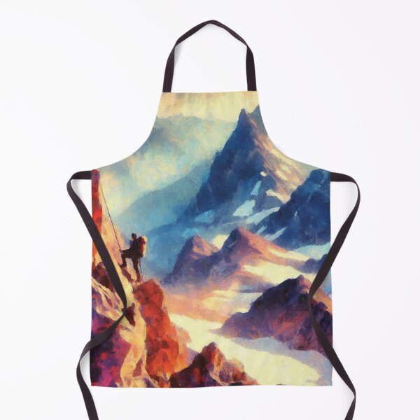 Item preview, Mountain Climbing Scene designed and sold by badguyduh.