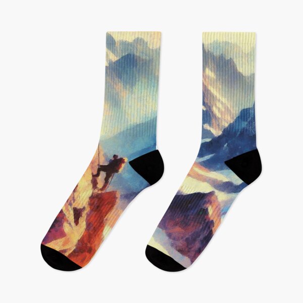 Item preview, Mountain Climbing Scene designed and sold by badguyduh.