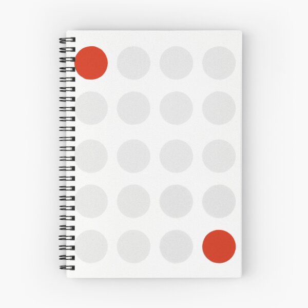 Item preview,  dot grid - red corners designed and sold by Berkley Studio.