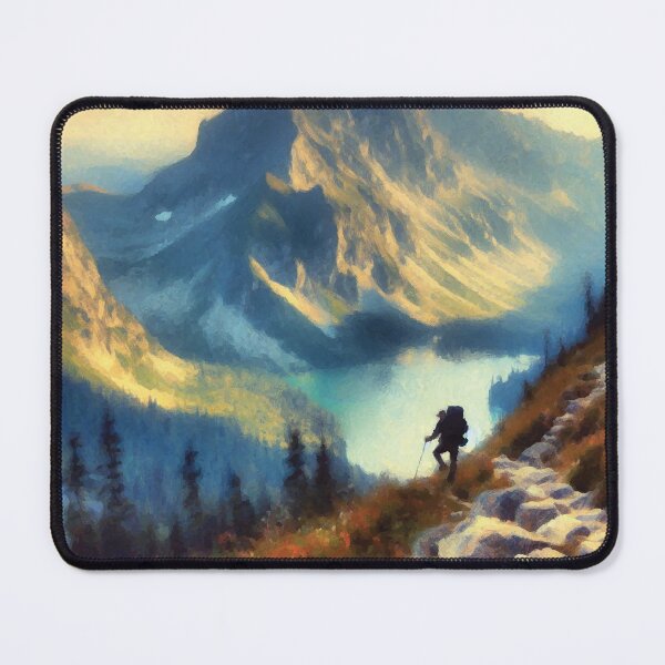 Item preview, Mountain Climbing Scene designed and sold by badguyduh.