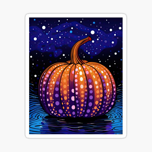 Item preview, Pumpkin in the Night designed and sold by GulDesignCo.