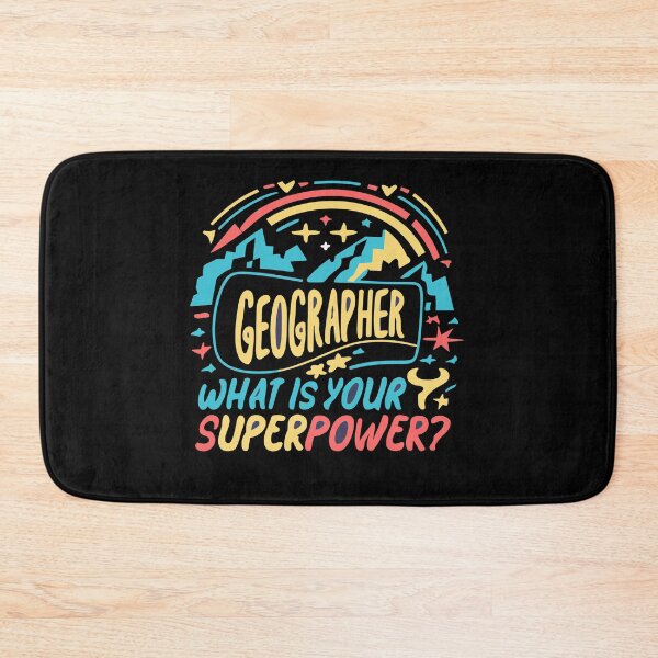Item preview, Geographer What's Your Superpower? Geography Teacher designed and sold by Sutra-Lotus-Co.