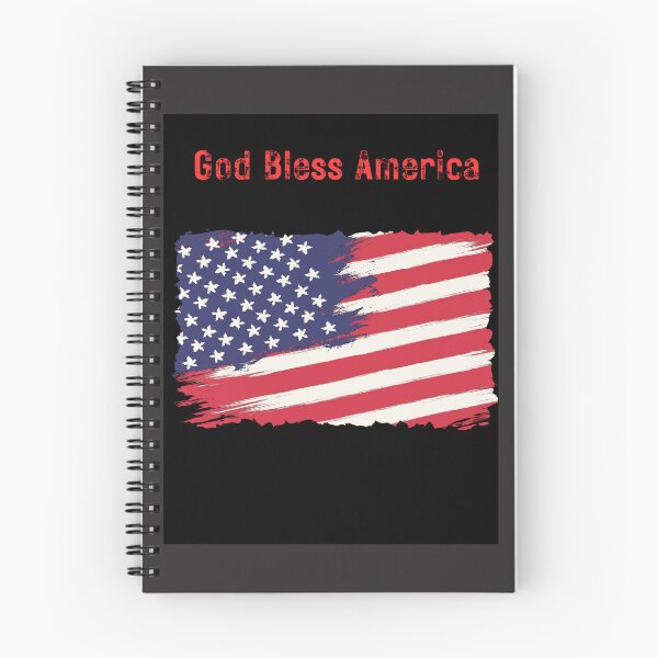 Artikelvorschau, Gott segne Amerika entworfen und verkauft von Tinytrends.