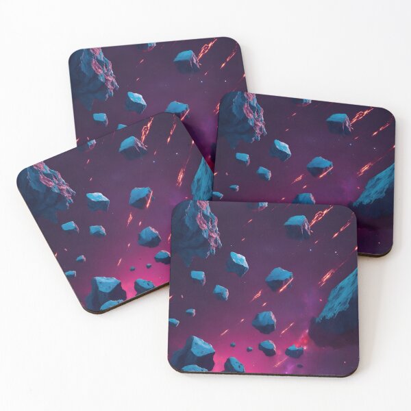 Item preview, Asteroid Field - Cool Space Themed Art designed and sold by Jollys-ArtShop.
