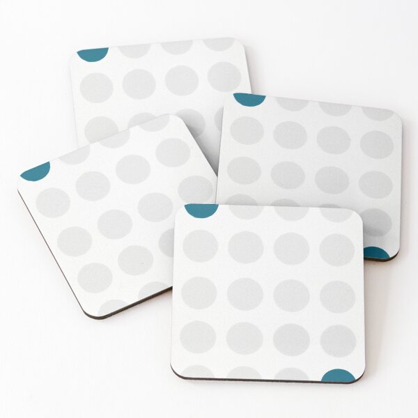 Item preview,   dot grid - blue corners designed and sold by Berkley Studio.