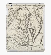 Vintage Map of The Chesapeake Bay (1780) iPad Case/Skin