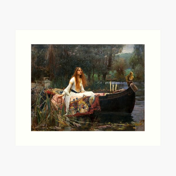 Item preview, The Lady of Shalott - John William Waterhouse designed and sold by forgottenbeauty.