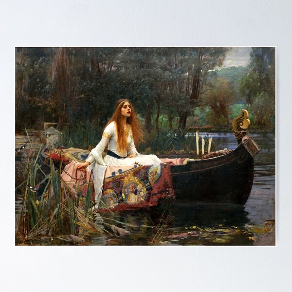 Item preview, The Lady of Shalott - John William Waterhouse designed and sold by forgottenbeauty.