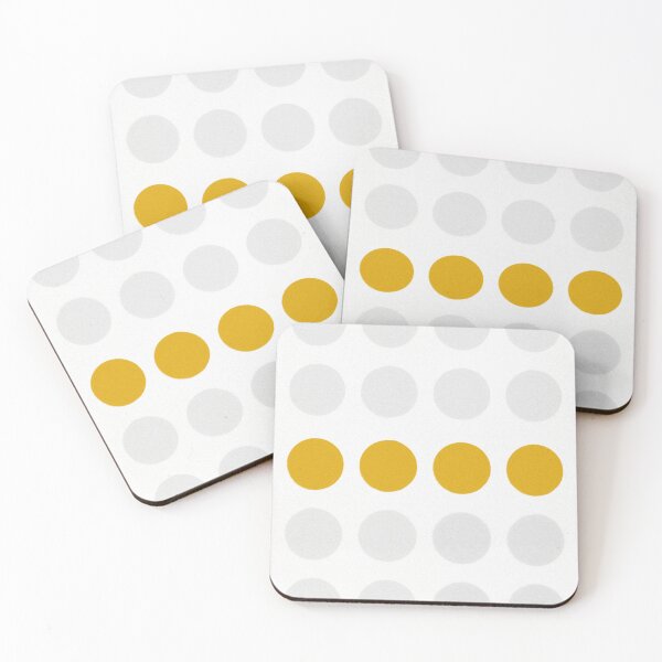 Item preview,  dot grid - yellow centerline designed and sold by Berkley Studio.