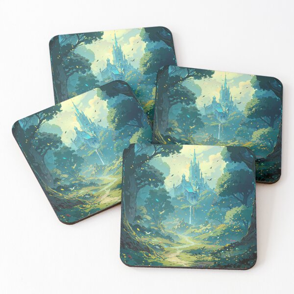 Item preview, Green Path to the Emerald Castle designed and sold by DigitalRevvi.
