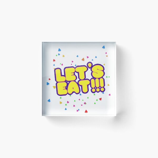 Item preview, Lets Eat! designed and sold by FreddyFoozbear.