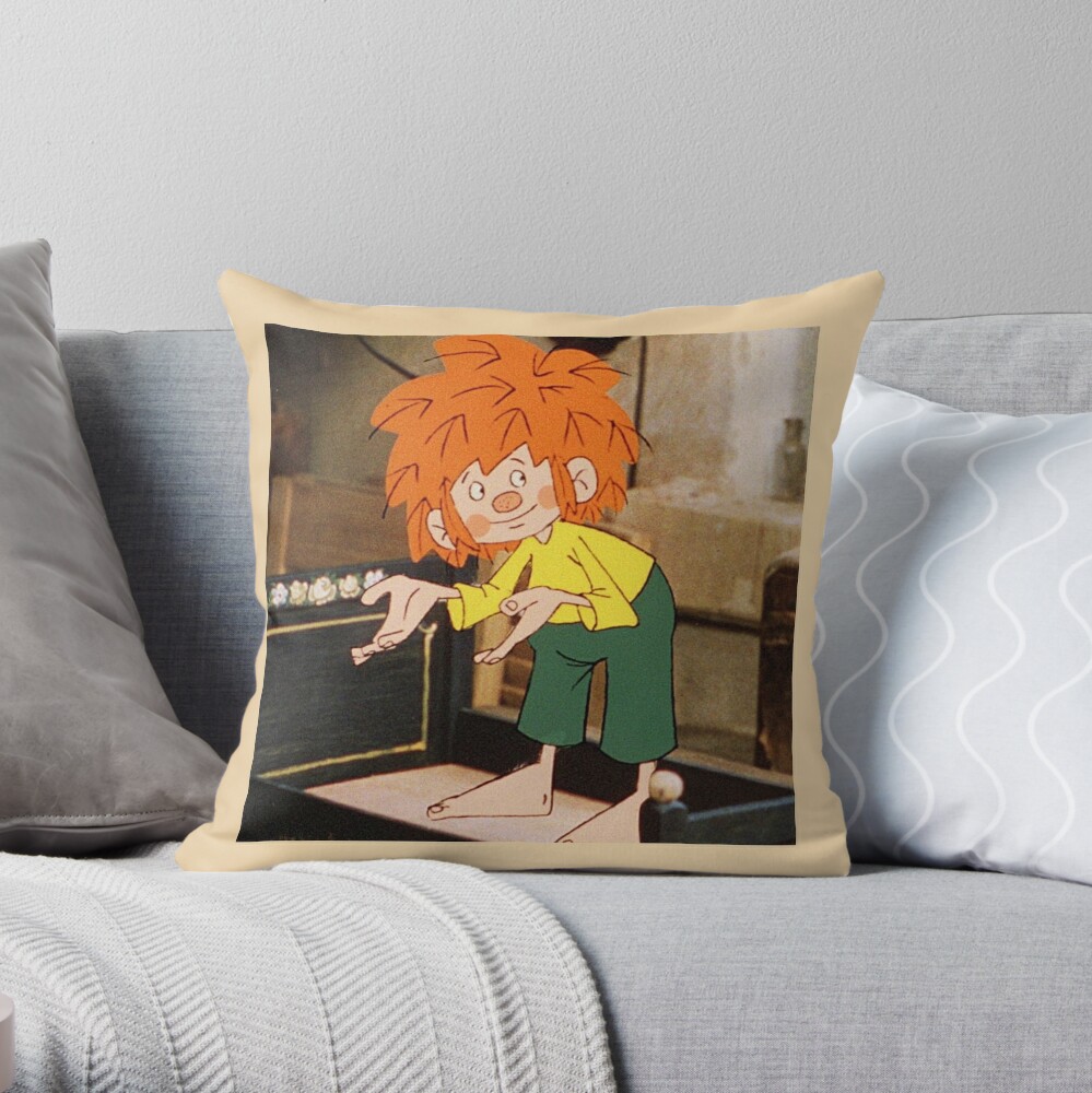 Item preview, Throw Pillow designed and sold by MothBreeds.