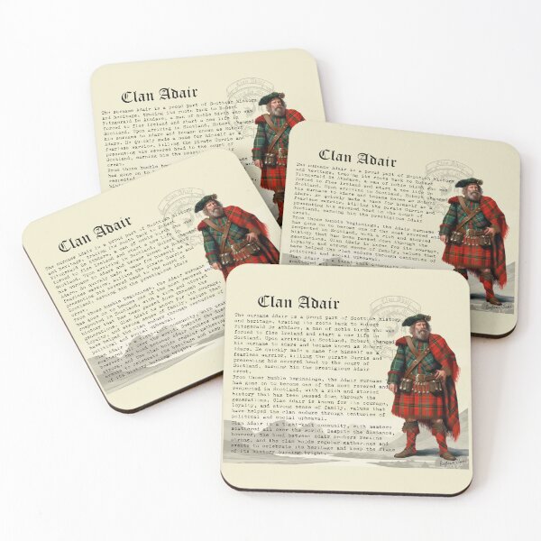 Item preview, Clan Adair Scottish History  designed and sold by BagTown Clans.