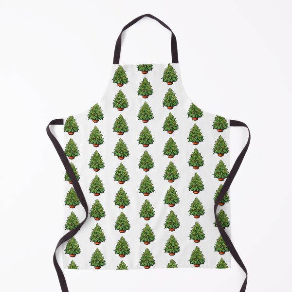 Item preview, Cartoon marijuana tree dressed like a Christmas tree for the holidays designed and sold by supersanko.