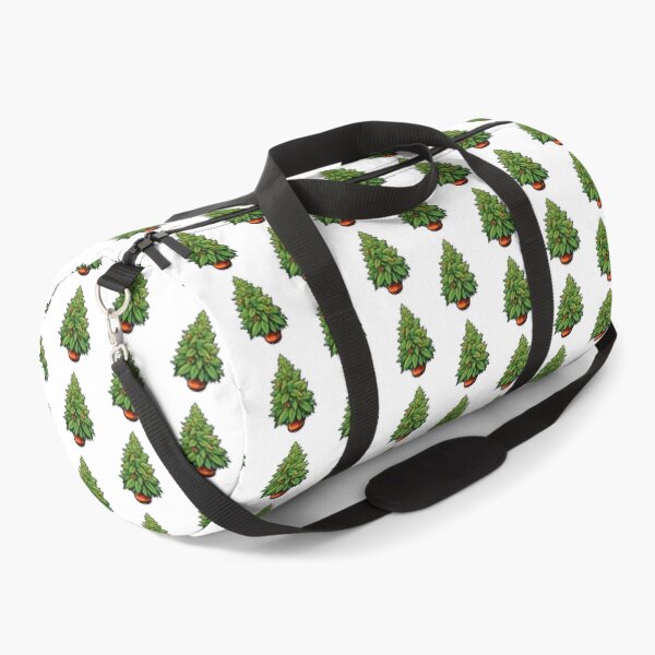 Item preview, Cartoon marijuana tree dressed like a Christmas tree for the holidays designed and sold by supersanko.