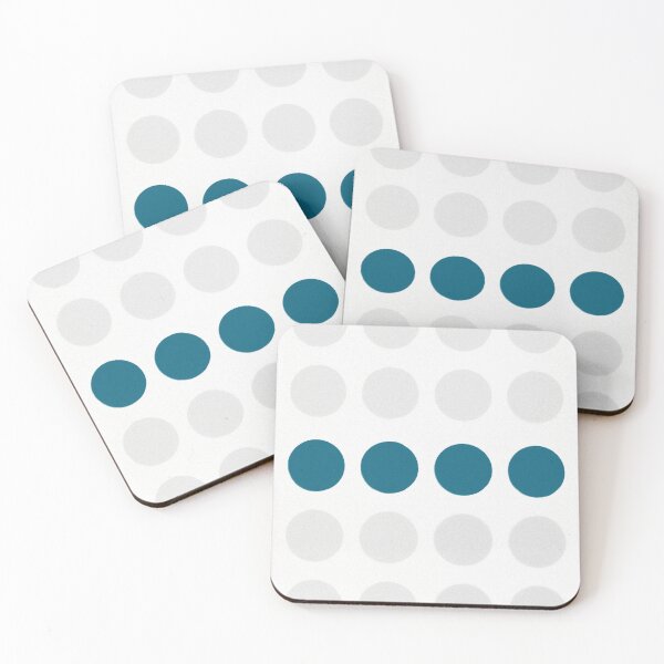 Item preview, MCM dot grid - blue centerline designed and sold by Berkley Studio.