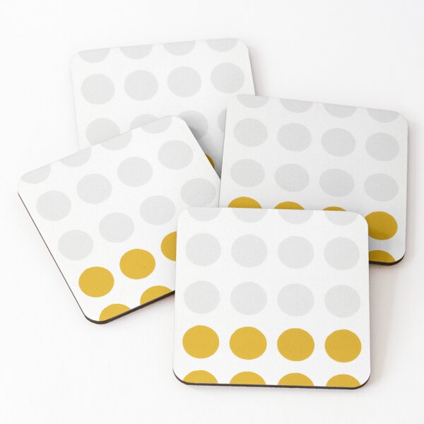 Item preview,  dot grid - yellow block designed and sold by Berkley Studio.