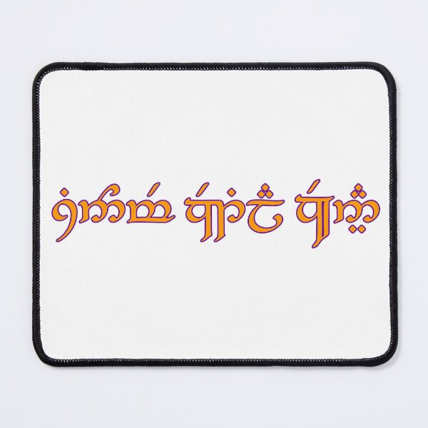 Item preview, Quenya Spoken Here! The Language of the Elves (Purple and Gold!) designed and sold by Scott Auld's Merch Shop.