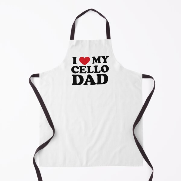 Item preview, I love my cello dad - cellist gift designed and sold by EmeraldMusic.