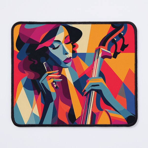 Item preview, A woman plays jazz by a cello designed and sold by RalNix.