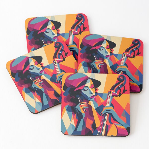 Item preview, A woman plays jazz by a cello designed and sold by RalNix.