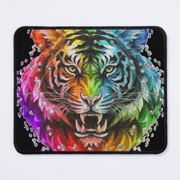 Item preview, Rainbow Crystal Tiger designed and sold by PixelRealm.