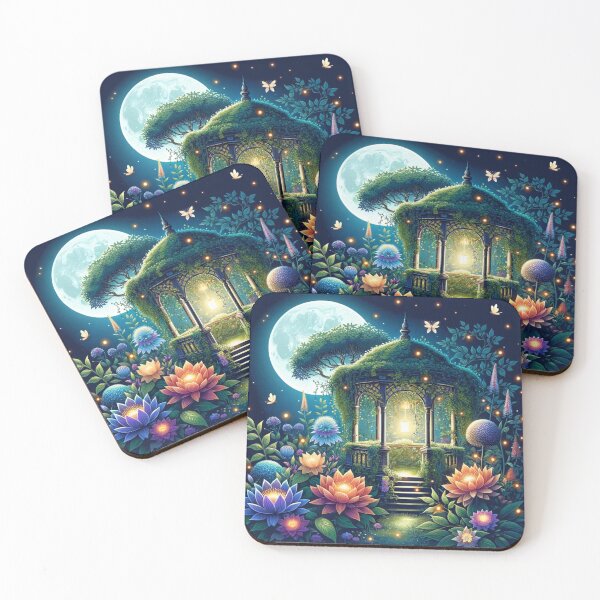 Item preview, Moonlit Secret Garden designed and sold by Variety Vault.