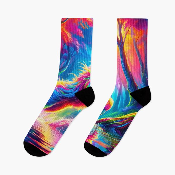 Item preview, Psychedelic Giant Sloth Leap designed and sold by Matt's Artificial Nature.