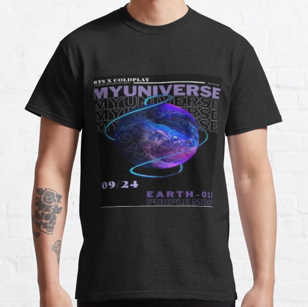 Myuniverse Bts Coldplay T-Shirts for Sale | Redbubble