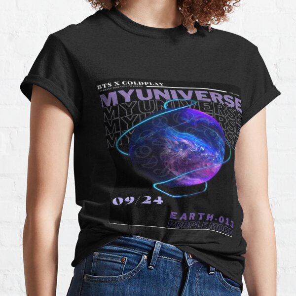 Myuniverse Bts Coldplay T-Shirts for Sale | Redbubble