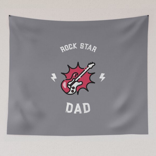 Item preview, Rock Star Dad designed and sold by CSMMerch.