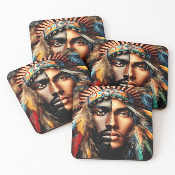 Item preview, Duality-Native American inspired art  designed and sold by Artbyminga.