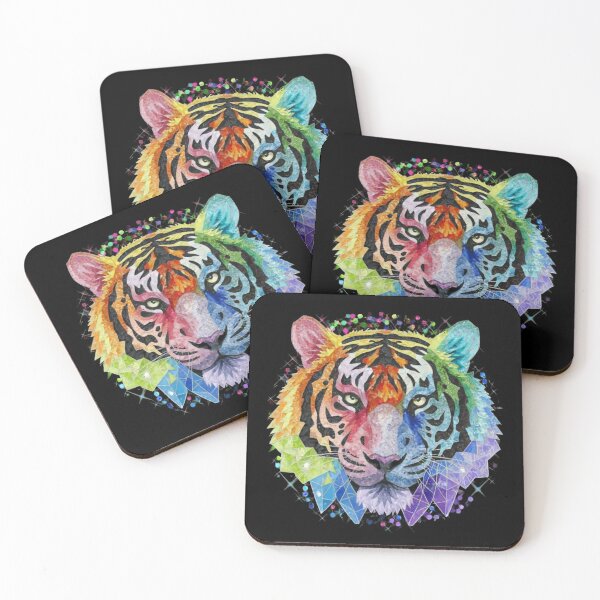 Item preview, Rainbow Crystal Tiger designed and sold by PixelRealm.
