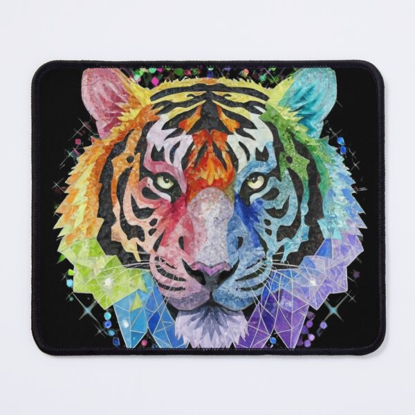 Item preview, Rainbow Crystal Tiger designed and sold by PixelRealm.