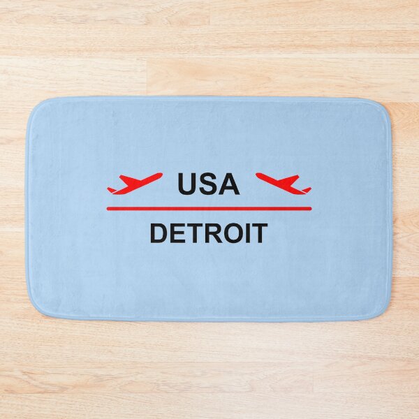 Item preview, Detroit Michigan USA Airport Plane Light-Color designed and sold by TinyStarAmerica.