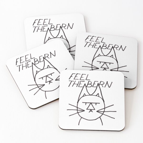 Item preview, FeltTipCat - Feel The Bern designed and sold by felttipcat.