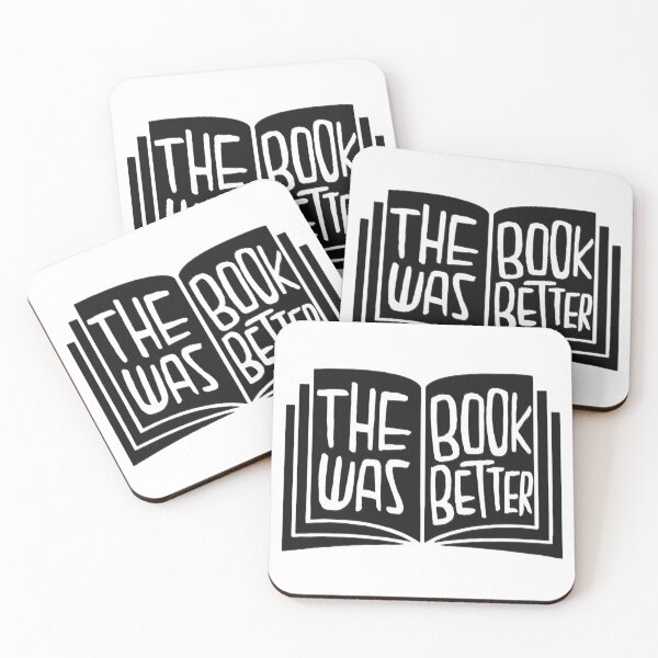 Artikelvorschau, the book was better entworfen und verkauft von badlydrawnbabe.