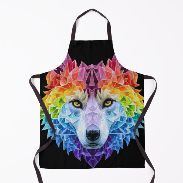 Item preview, Rainbow Crystal Wolf designed and sold by PixelRealm.