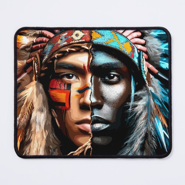 Item preview, Beautiful vibrant Native American inspired art  designed and sold by Artbyminga.