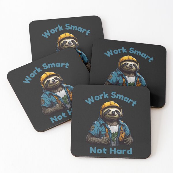 Item preview, Work Smart Not Hard designed and sold by THISisIT-eshop.