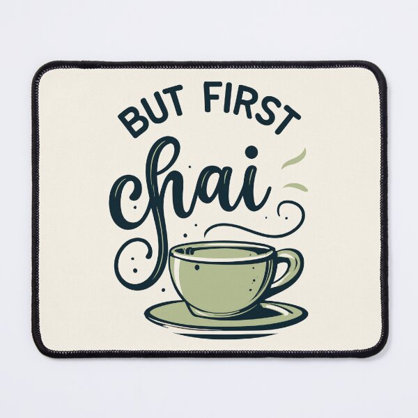 Item preview, But First Chai: A Mug of Bliss designed and sold by EmeraldeaArt.