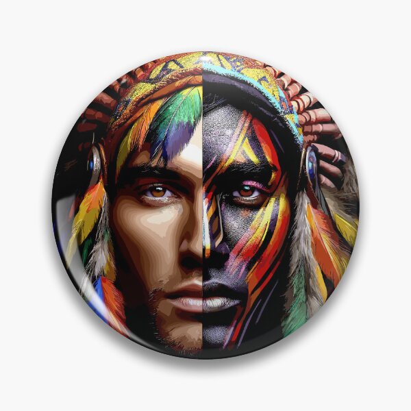 Item preview, Beautiful colorful Native American inspired art  designed and sold by Artbyminga.