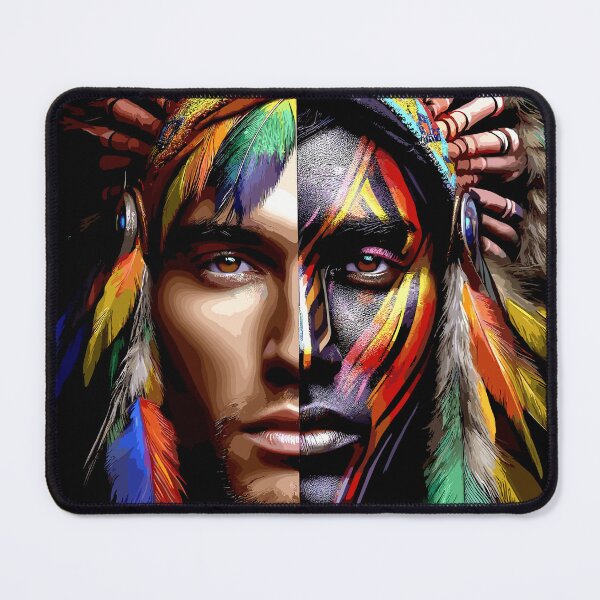 Item preview, Beautiful colorful Native American inspired art  designed and sold by Artbyminga.