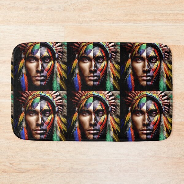 Item preview, Beautiful colorful Native American inspired art  designed and sold by Artbyminga.