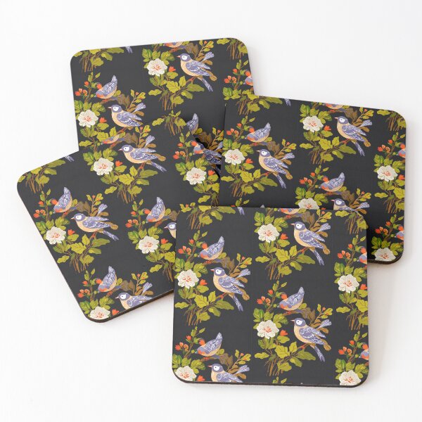 Item preview, Woodblock Print Birds designed and sold by Unfocused Daniisan.